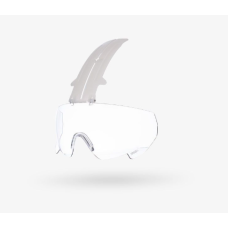 VISOR PARA CASCO MILENIUM ANTIRAYADURA TRANSPARENTE HC   pza 