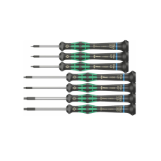 Juego de destornilladores hexagonales para electrónica Kraftform Micro, Número de destornilladores: 7