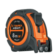 Flexómetro industrial contra impactos 8 m cinta 25 mm